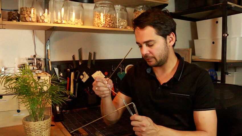 fabrication-baguettes-sourcier-TUTO DIY- assemblage tige laiton