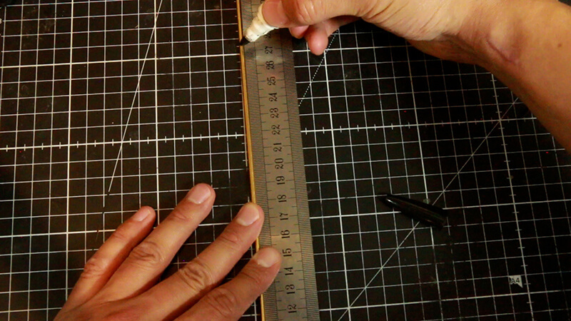 fabrication-baguettes-sourcier-TUTO DIY mesurer longueur